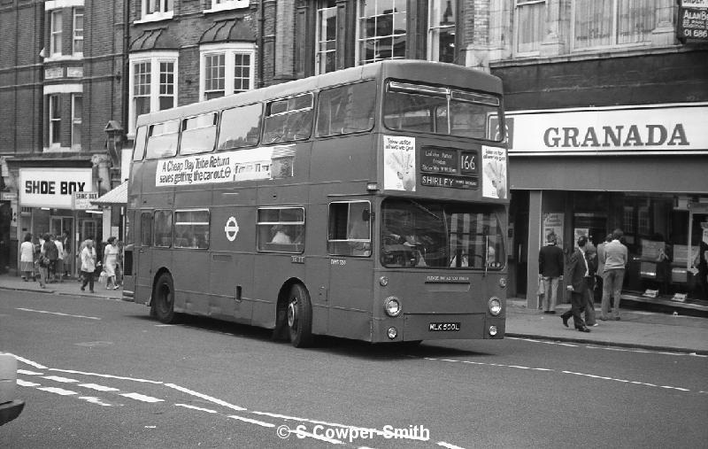 166,BW56,34,DMS0500,166,Shirley Monks Orchard Road,High Street,Aug 1978.jpg