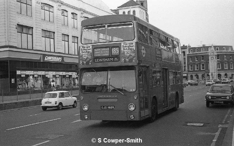 185,BW48,37,DMS2165,185,LEWISHAM BUS STATION,LEWISHAM HIGH ST,21071978.jpg