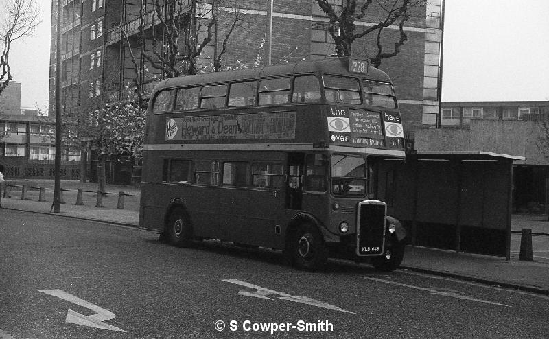 228,BW38,15,RTL0453,228,LONDON BRIDGE,SURREY DOCKS STN,23041978.jpg