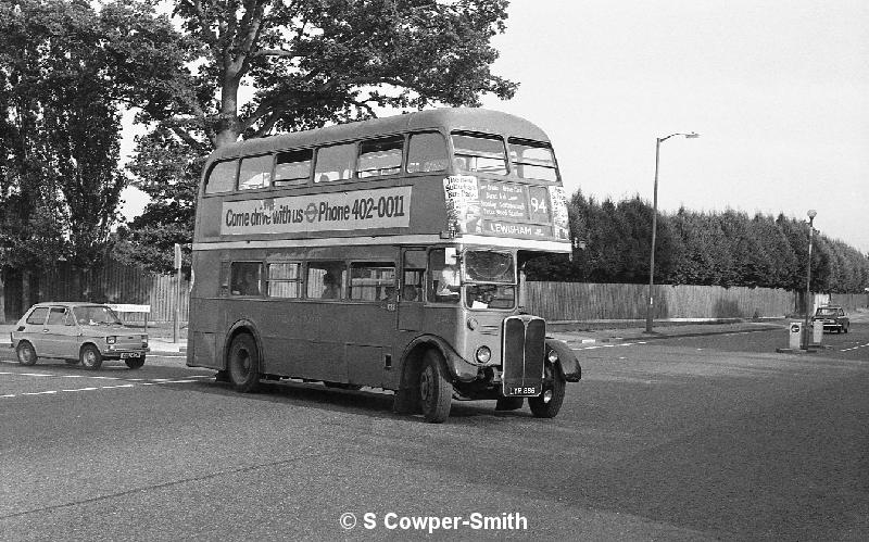 94,BW51,32,RT3467,94,LEWISHAM BUS STATION,BROMLEY COMMON CROWN BR2,01081978.jpg