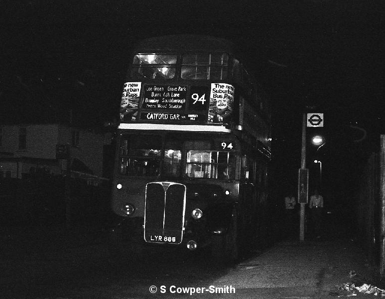 94,BW56,14,RT3467,94,Catford Gar Via Bromley Hill,Petts Wood,Aug 1978.jpg