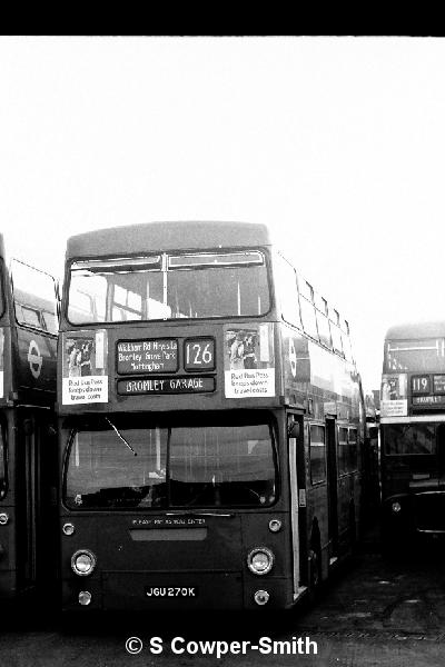 BW05,36 DMS1270 126 BROMLEY GARAGE BROMLEY GARAGE101976.JPG