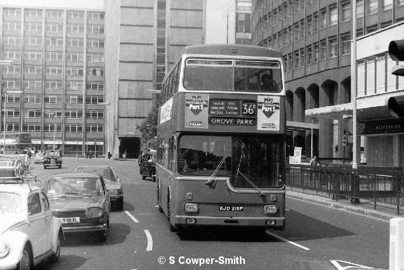 BW09,06, MD018, 36B, Grove Park, Elephant and Castle, Aug 76.JPG