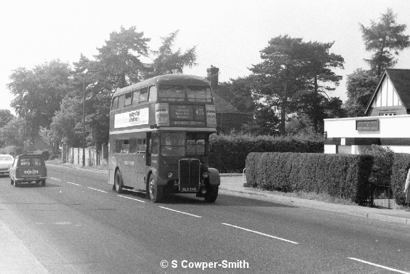 BW09,17, RT4755, 403, Warlingham Park Hospital, Chelsham, Aug 76.JPG