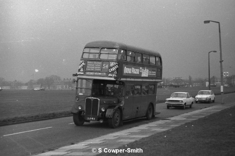 BW10,08, RT3254, 54, Woolwich Arsenal Stn, Blackheath, 011977.JPG