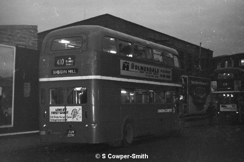 BW22,17,RCL2229,410,BIGGIN HILL,BROMLEY NORTH ST,JAN 1978.JPG