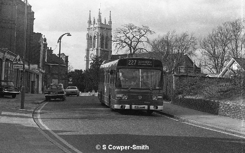 BW28,11,LS088,227,Beckenham Church,Chislehurst Gordon Arms,Mar 1978.jpg