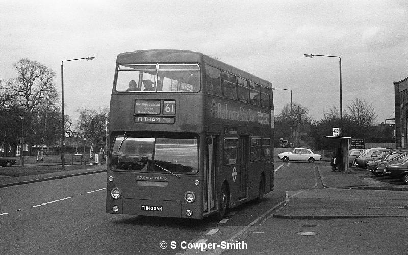 BW28,34,DMS1659,61,Eltham Well Hall Station,Bromley Garage,Mar 1978.jpg