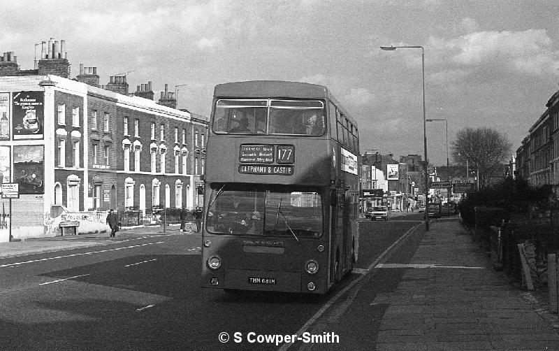 BW30,09,DMS1681,177,Elephant & Castle,New Cross Rd Mornington Rd,Mar 78.jpg