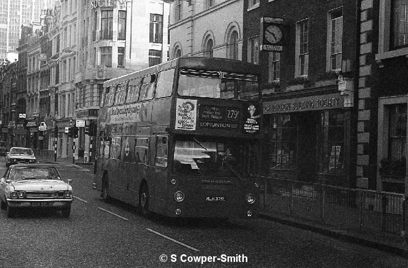 BW30,18,DMS1375,279A,Edmonton Tramway Avenue,London Wall,Mar 78.jpg