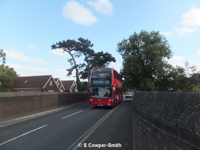Buses On Diversion Bickley 10 310816.JPG