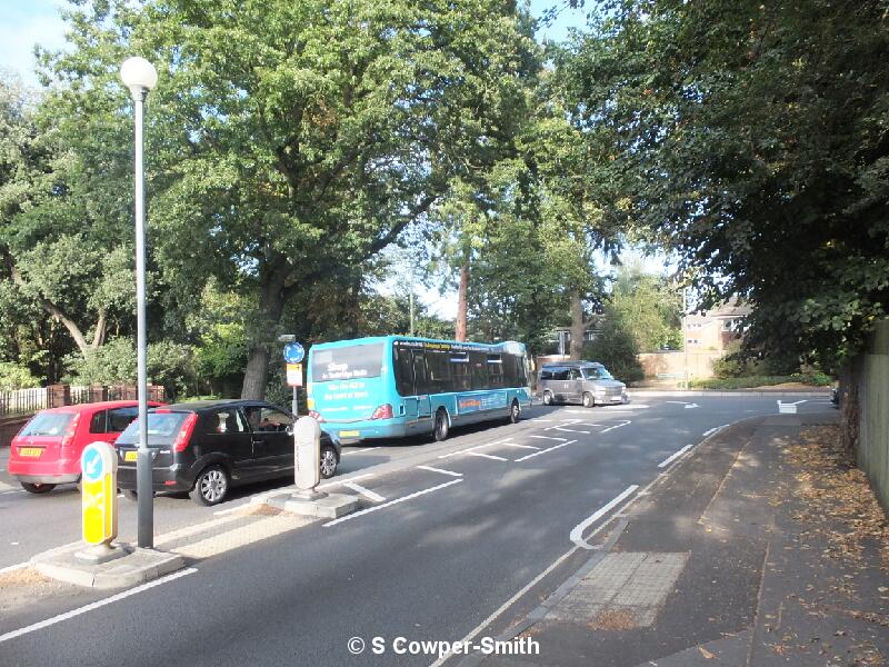 Buses On Diversion Bickley 6 310816.JPG