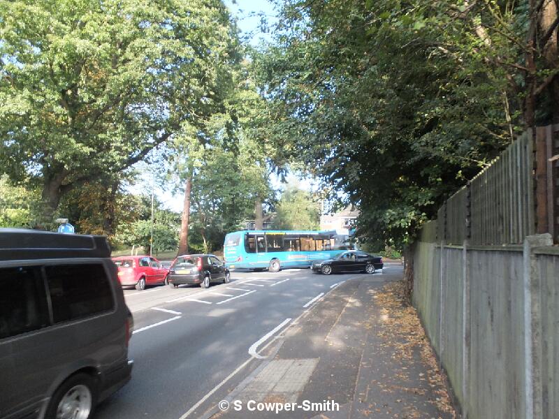 Buses On Diversion Bickley 7 310816.JPG